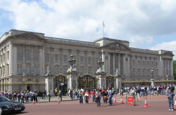 Der Buckingham Palace in London